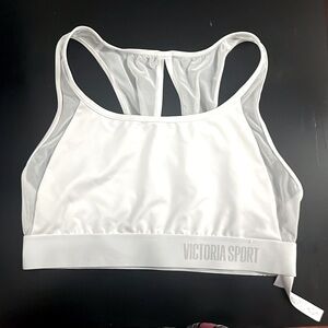 Victoria Secret Sport mesh back Player Sports Bra No padding Women’s Size Medium